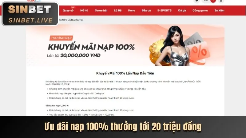Thưởng đăng ký dành cho thành viên mới Ole777